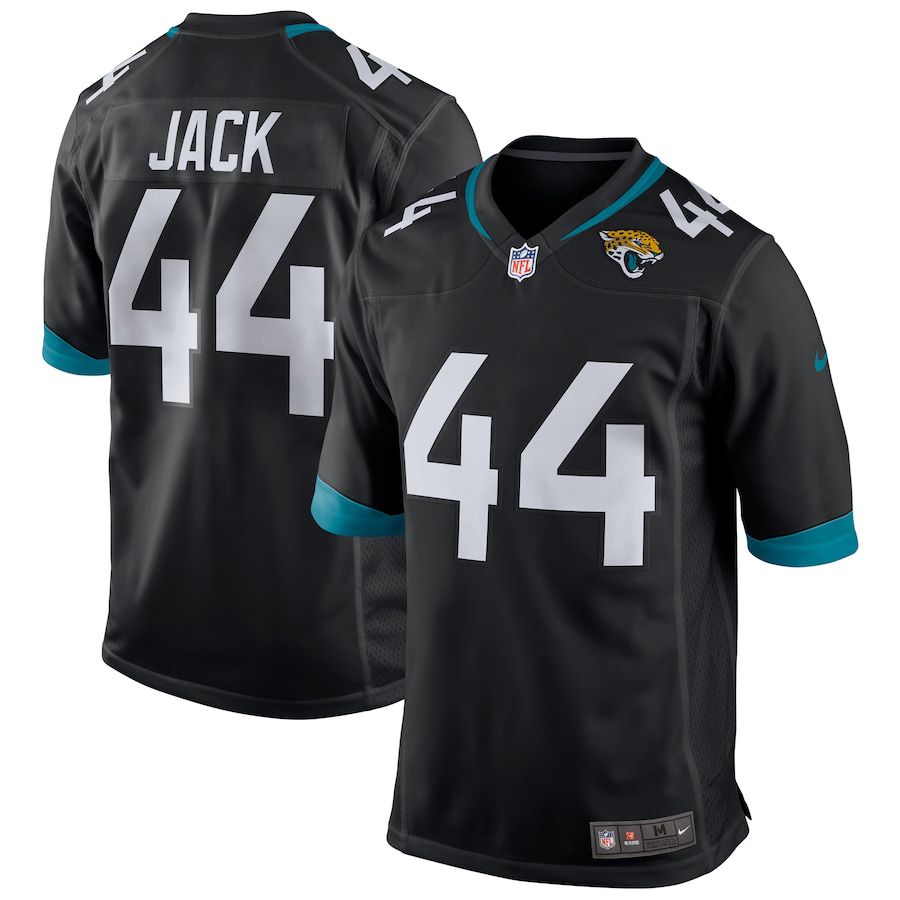 Men Jacksonville Jaguars #44 Myles Jack Nike Black Game NFL Jersey